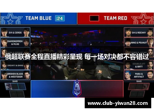 俄超联赛全程直播精彩呈现 每一场对决都不容错过